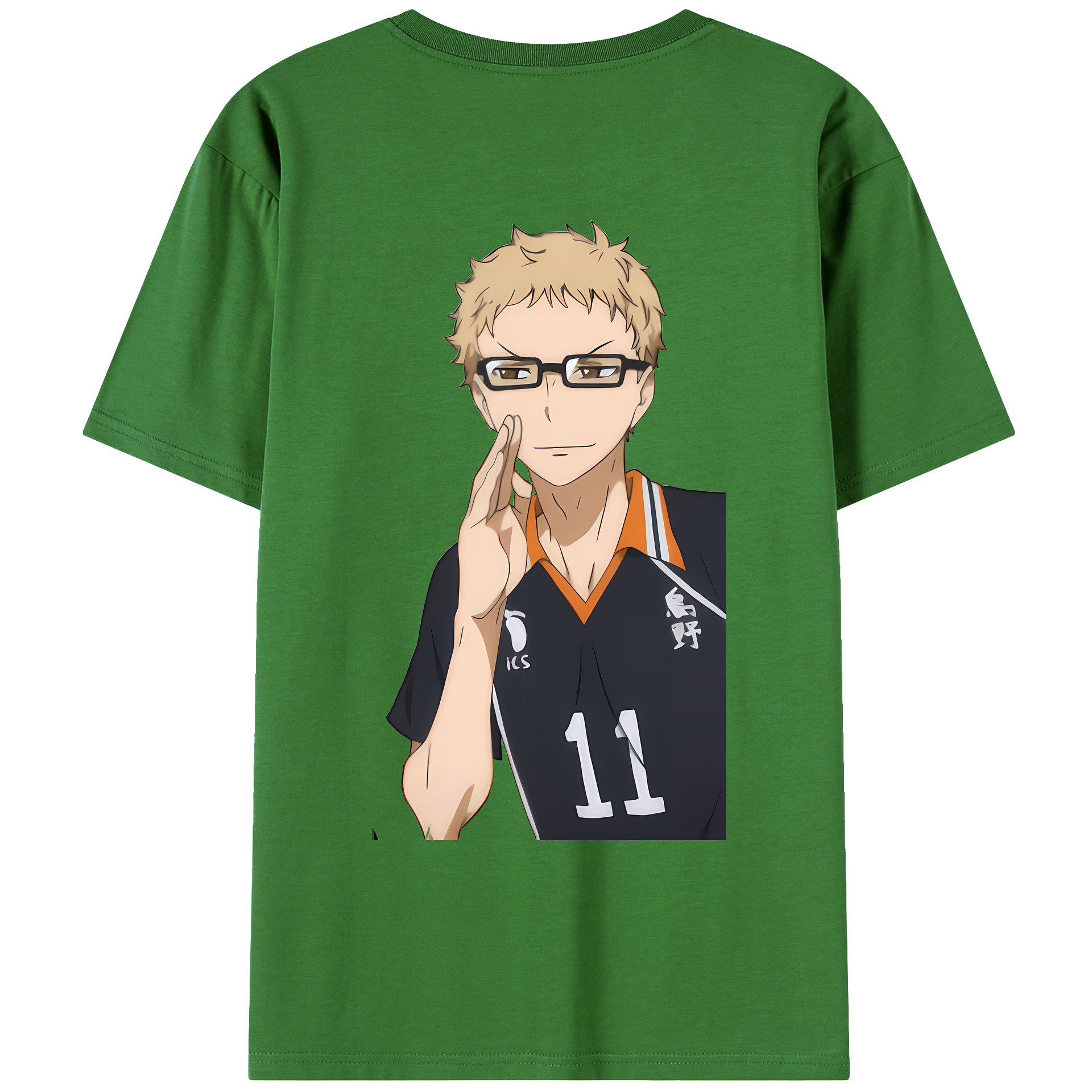 （画像用） ハイキュー!! Haikyu!! レディース半袖Tシャツ(バックプリント)